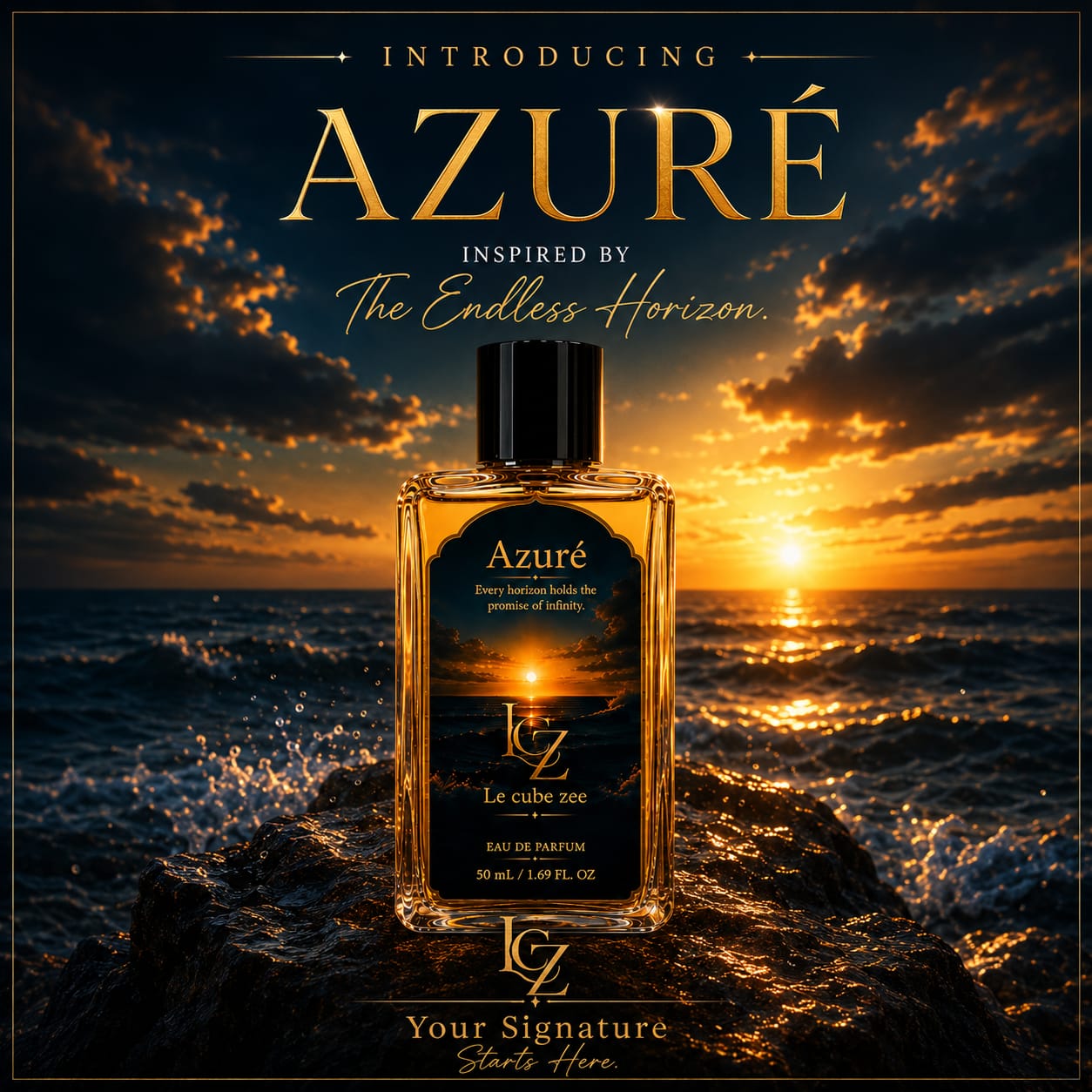 Azuré — Sauvage EDP Impression