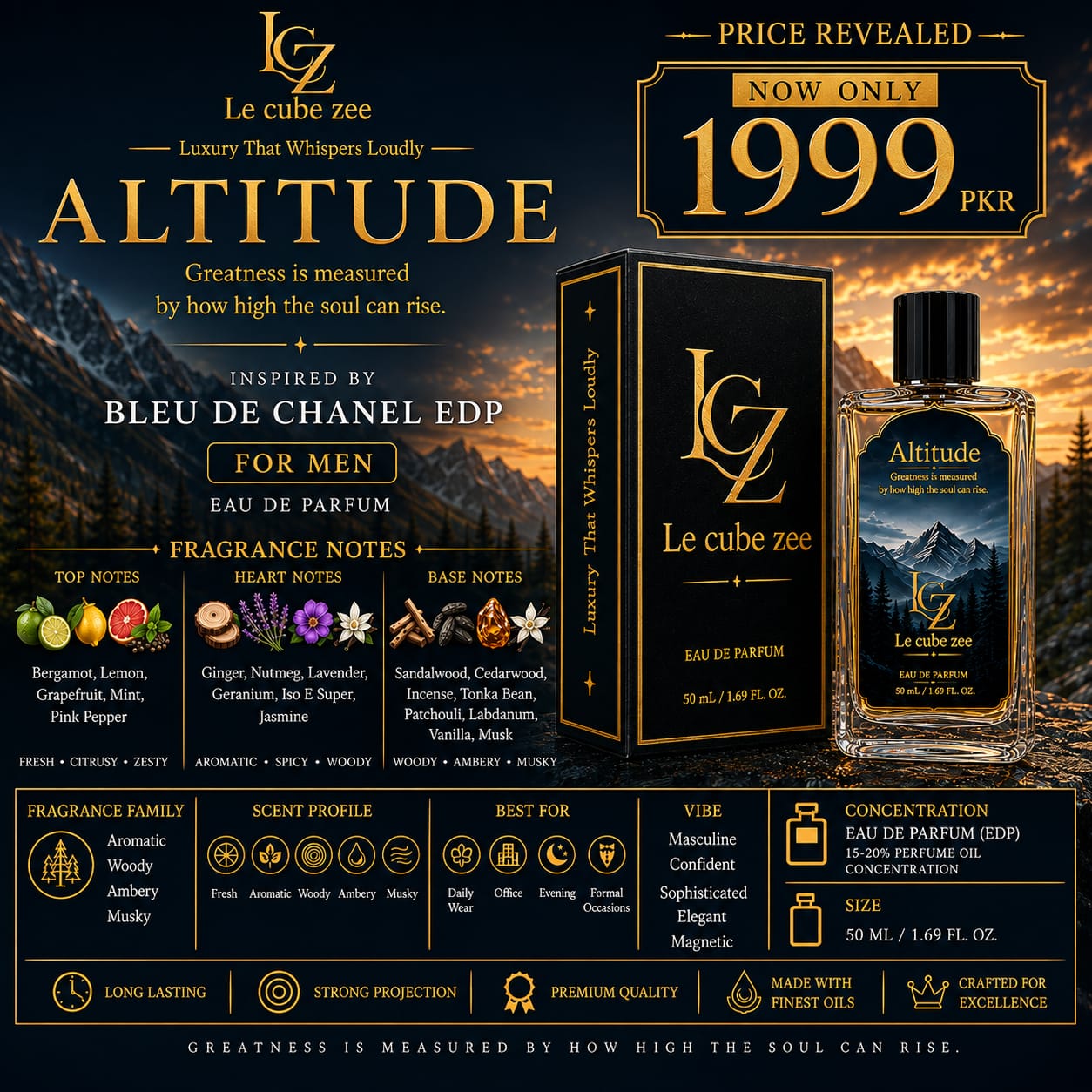 Altitude — Bleu de Chanel EDP Impression
