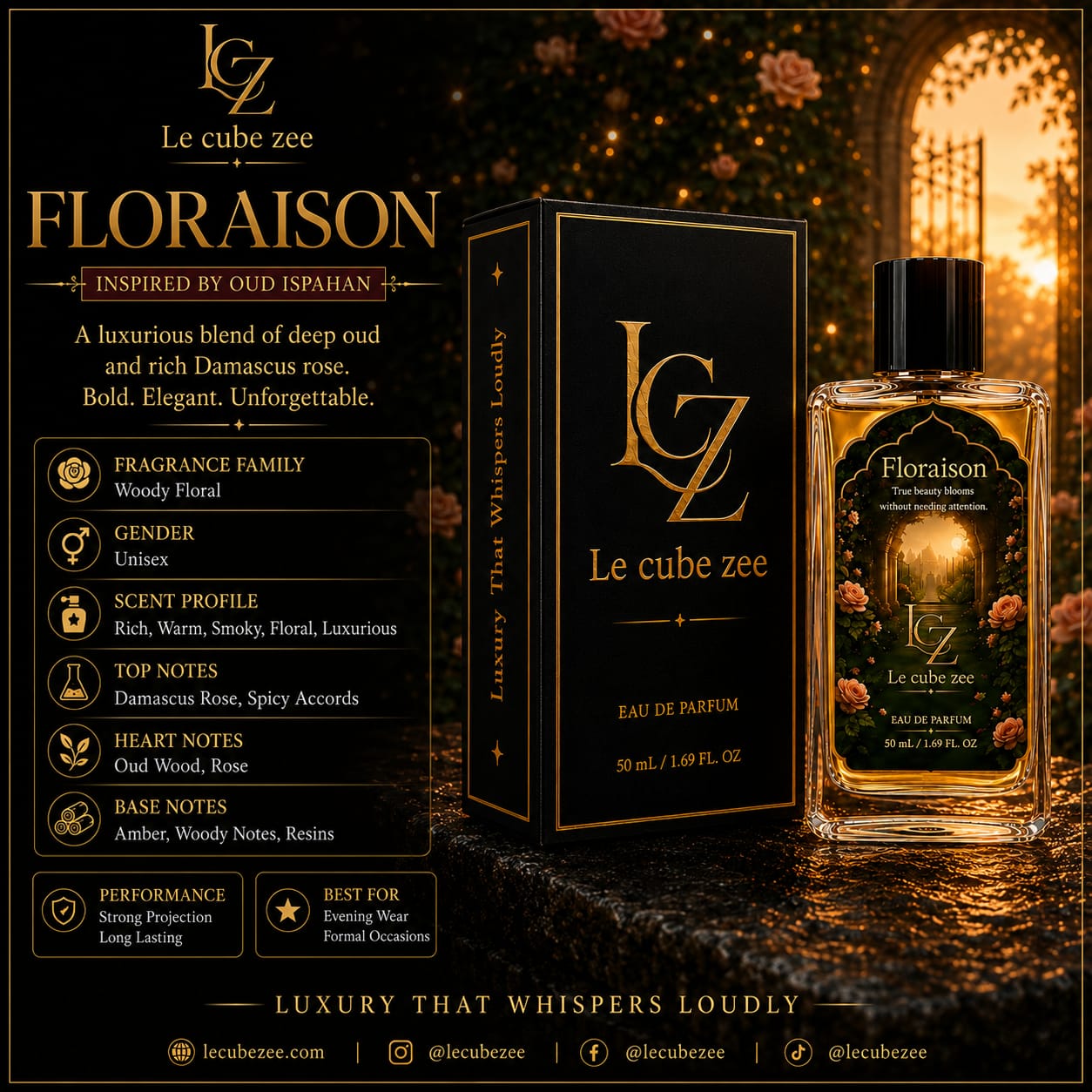 LeCubeZee FLORAISON — Eau de Parfum