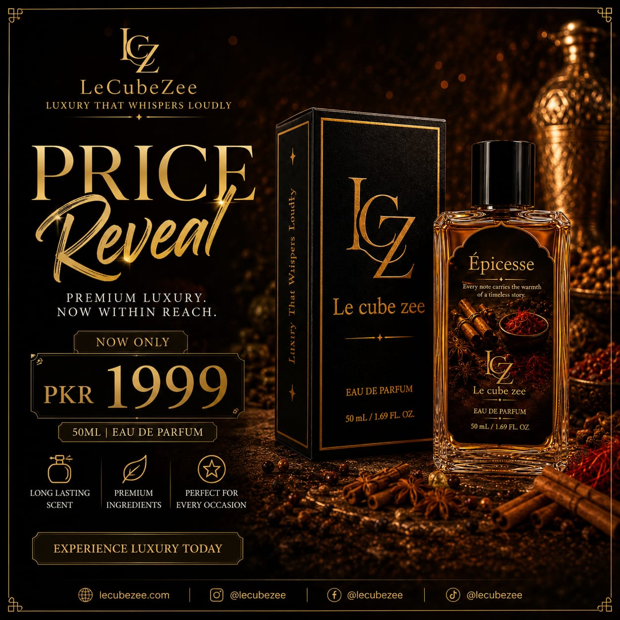 Épicèsse by Le Cube Zee — Eau de Parfum
