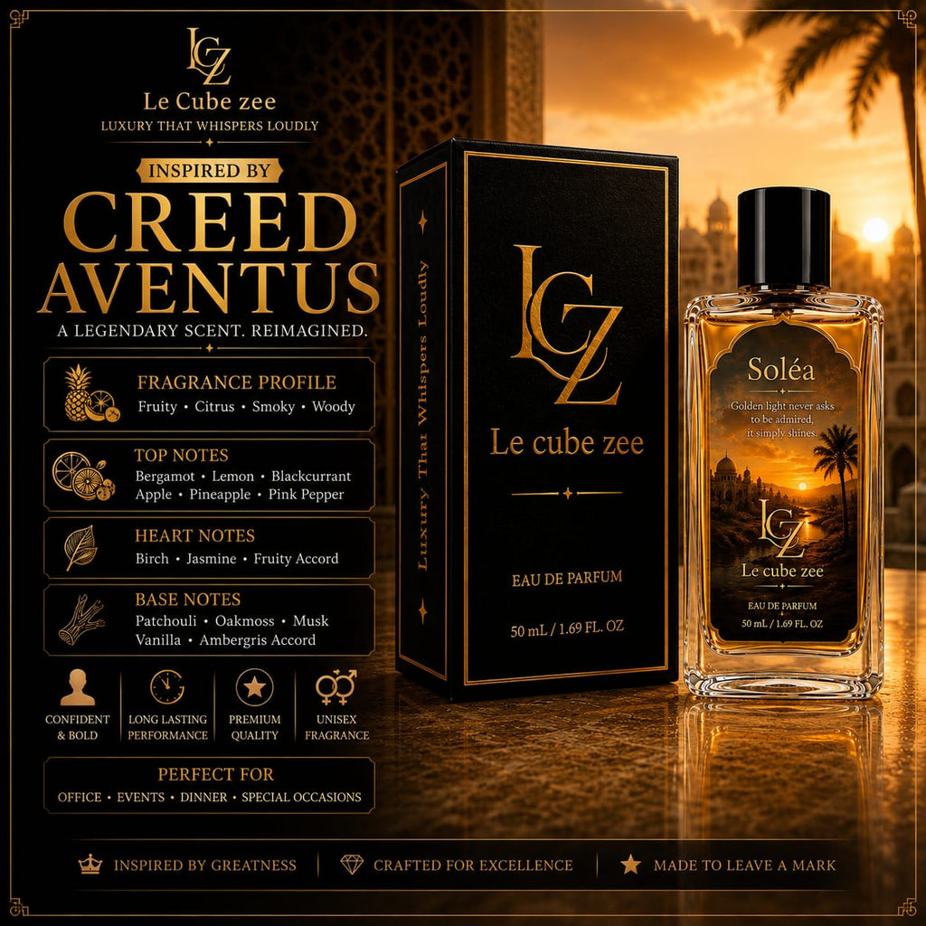 Le Cube Zee Soléa — Inspired by Creed Aventus
